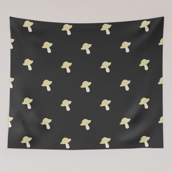 Aperçu de l'œuvre Small mushroom pattern 6 créée et vendue par LemonCreamyyyy.