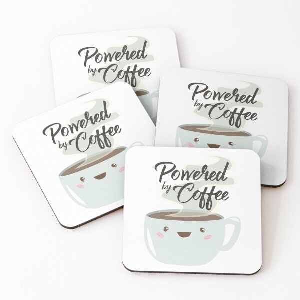 Item preview, Powered by Coffee designed and sold by HiPolly.