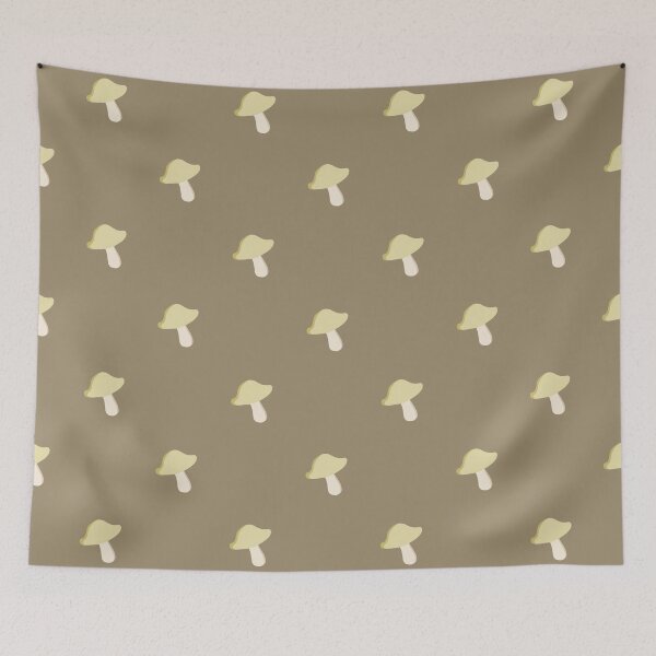Aperçu de l'œuvre Small mushroom pattern 7 créée et vendue par LemonCreamyyyy.