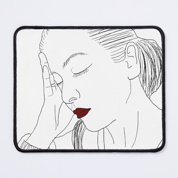 Item preview, Woman, miss - portrait sketch designed and sold by marielhvc.