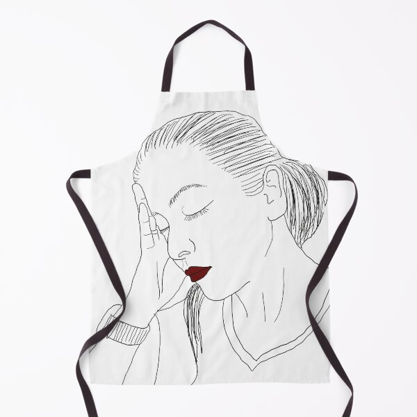 Item preview, Woman, miss - portrait sketch designed and sold by marielhvc.