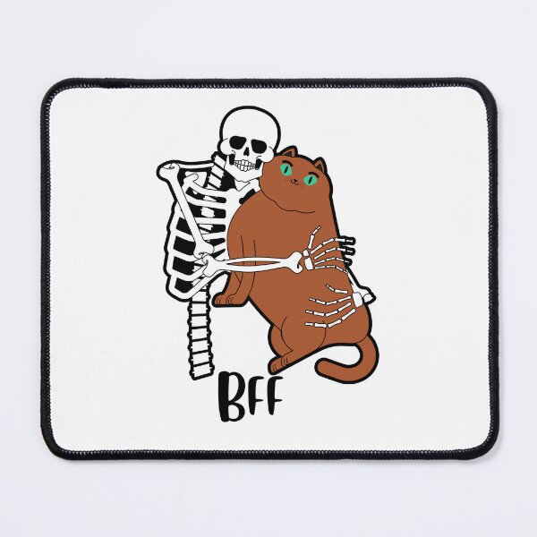 Item preview, BFF Skeleton And Kitty designed and sold by PlethoraPrints.
