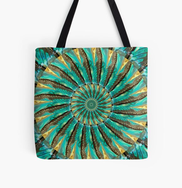 Fragmented Reality All Over Print Tote Bag
