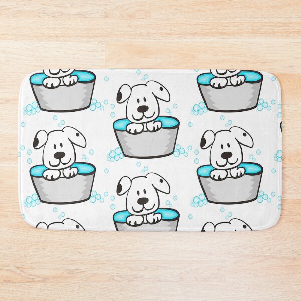 Item preview, Cute Dog in a Bubble Tub. designed and sold by findsbyjune374.