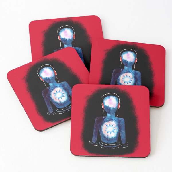 Item preview, Meditation Man Surrounded in Blackness designed and sold by RealmsBeyond.