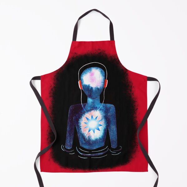Item preview, Meditation Man Surrounded in Blackness designed and sold by RealmsBeyond.