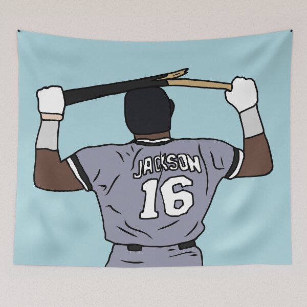 Item preview, Bo Jackson Breaking A Bat designed and sold by RatTrapTees.
