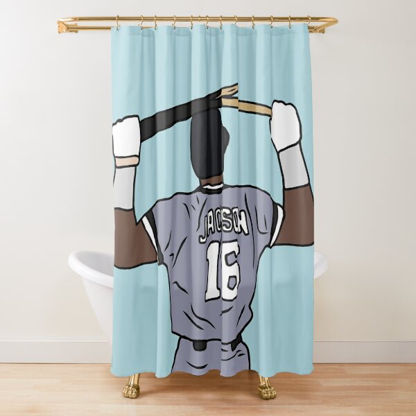 Bo Jackson Breaking A Bat Shower Curtain