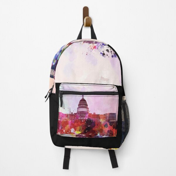 Item preview, Washington DC skyline in watercolor designed and sold by thomabiondo.