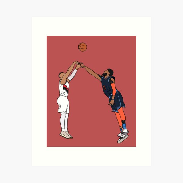 Ja Morant Memphis Grizzlies Watercolor Strokes Pixel Art 3 Canvas Print