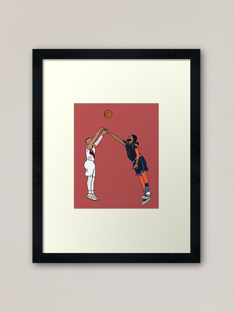 Damian Lillard Game Winner Over Paul George Pet Mat for Sale by  RatTrapTees