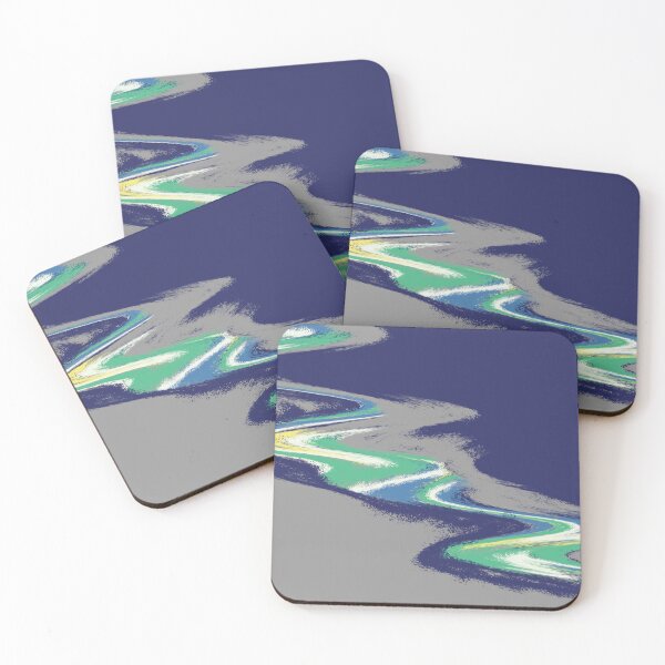 Item preview, Marble Design Cool Colors designed and sold by Aundys.