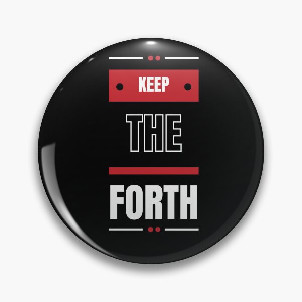 Item preview, Keep The Forth(Motivational Quote) Typography designed and sold by Jalib.