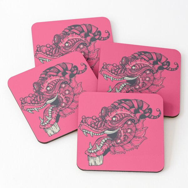 Item preview, Dai Gum Loong pink designed and sold by Cariadd.