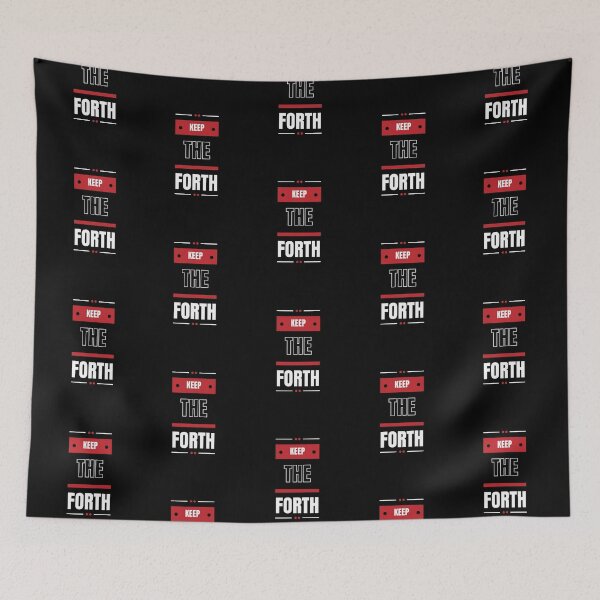 Item preview, Keep The Forth(Motivational Quote) Typography designed and sold by Jalib.