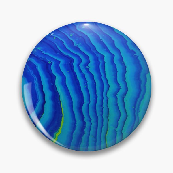 Item preview, "Luminous Swell" - Painting: Rippling Waves Water Beach  designed and sold by daniellawrieart.