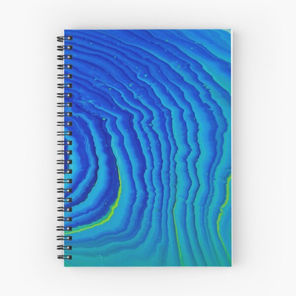 Item preview, "Luminous Swell" - Painting: Rippling Waves Water Beach  designed and sold by daniellawrieart.