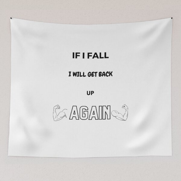 Item preview, If i fall i will get back positivevibes designed and sold by HarriPaloma.
