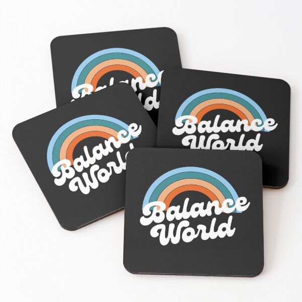 Item preview, Balance World Retro Typography designed and sold by Jalib.