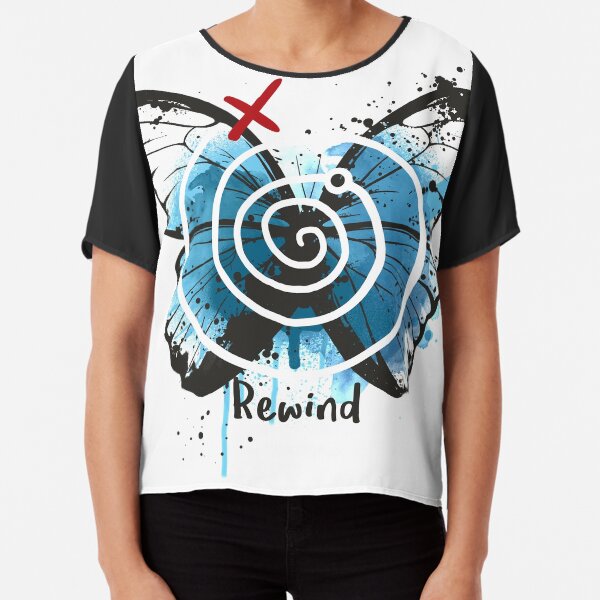 rewind life is strange Chiffon Top