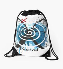 rewind life is strange Drawstring Bag