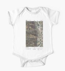 USGS TOPO Map Idaho ID Farnham Peak 20110125 TM One Piece - Short Sleeve