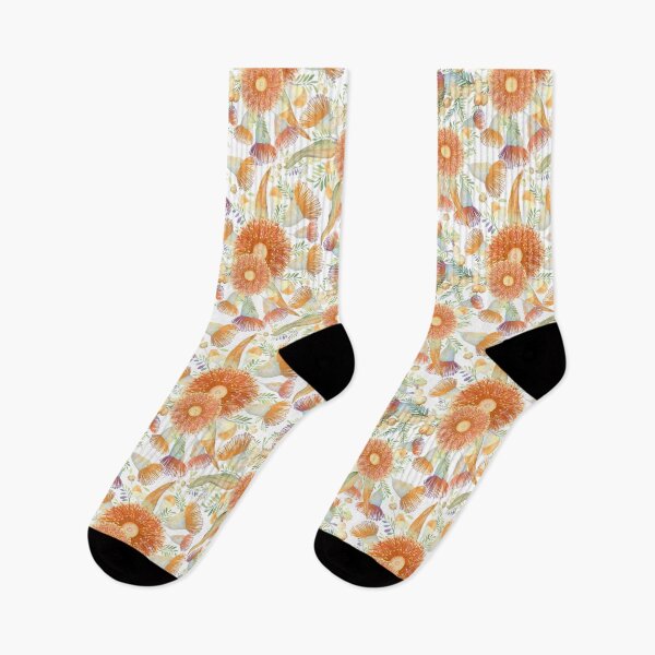 Item preview, Sunburnt Wattle and Eucalyptus Blooms designed and sold by Sketchbook Designs.
