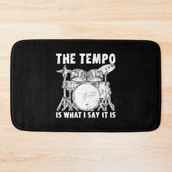 Item preview, The Tempo Is What I Say It Is Funny Drum Player designed and sold by Abaddon-art.