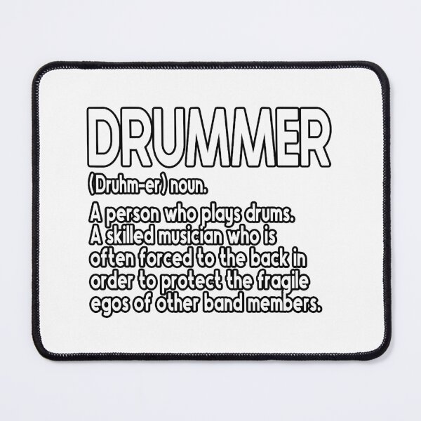 Item preview, Drummer Definition Funny Drums Music Lover Musician designed and sold by Abaddon-art.