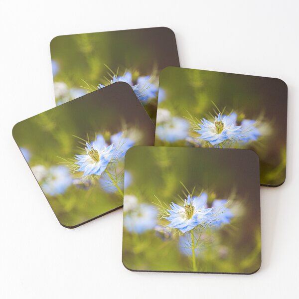 Item preview, Love In The Mist Blooms Blue designed and sold by Joy Watson - Natural Light Photography .