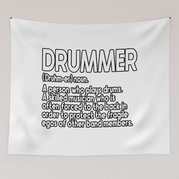 Item preview, Drummer Definition Funny Drums Music Lover Musician designed and sold by Abaddon-art.