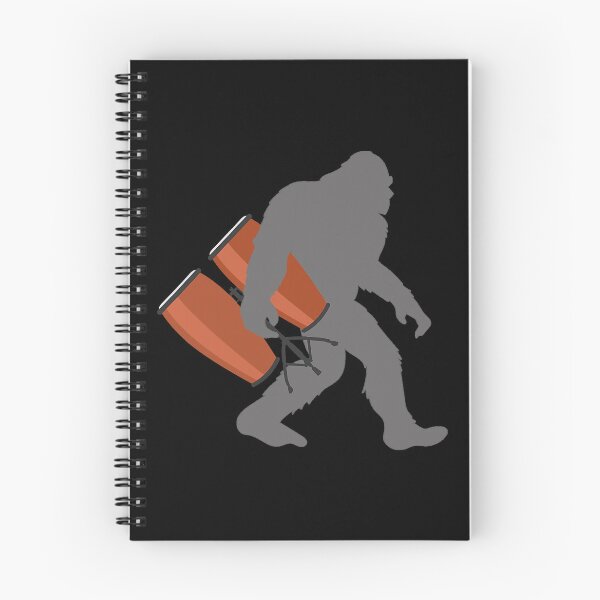 Item preview, Bigfoot With Conga Funny Musician Conga Drummer designed and sold by Abaddon-art.