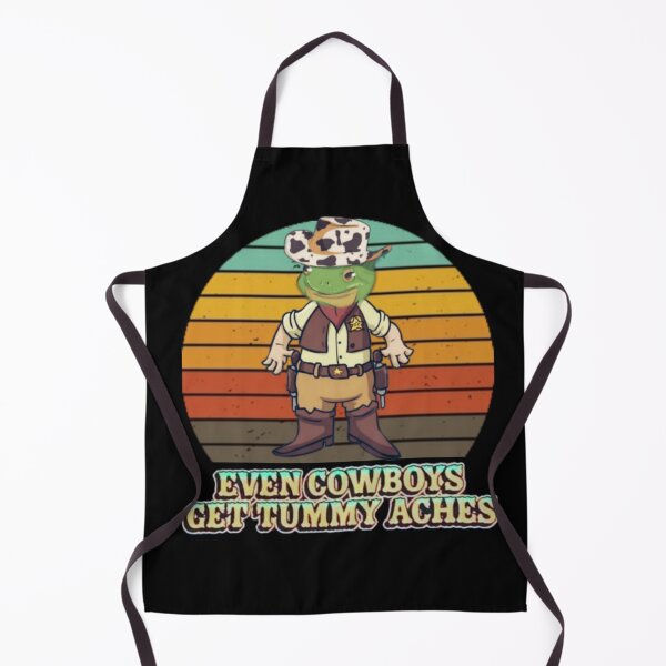 Item preview, even cowboys get tummy aches designed and sold by MrSameeraTop.