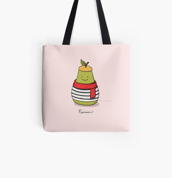 Pearisian All Over Print Tote Bag