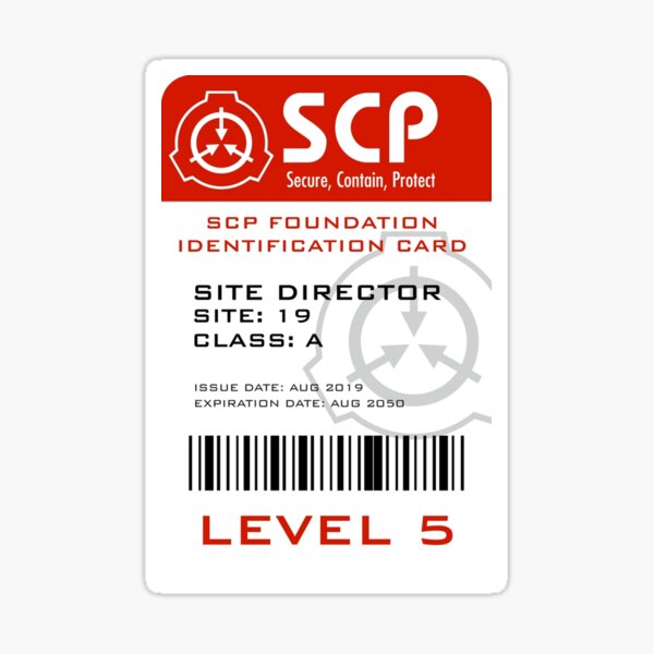 SCP Logo Sticker by Raildur