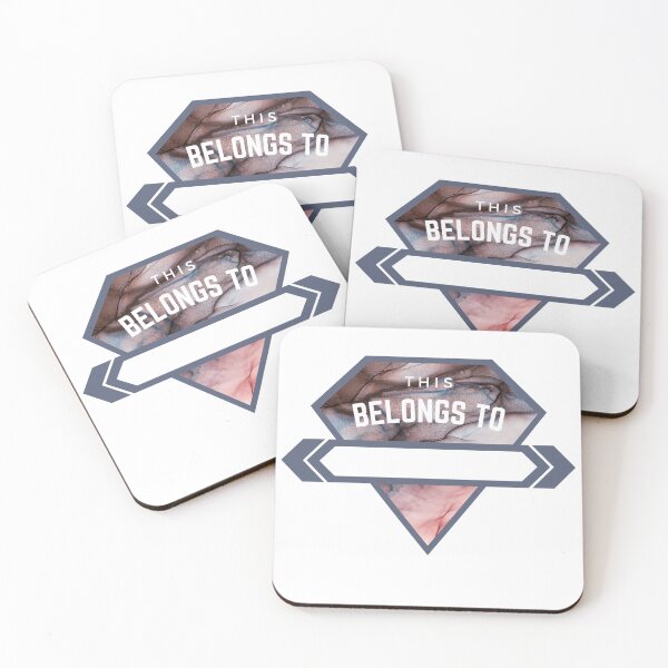 Item preview, Blank Name Tag - Marble Pattern designed and sold by PixelBombs.