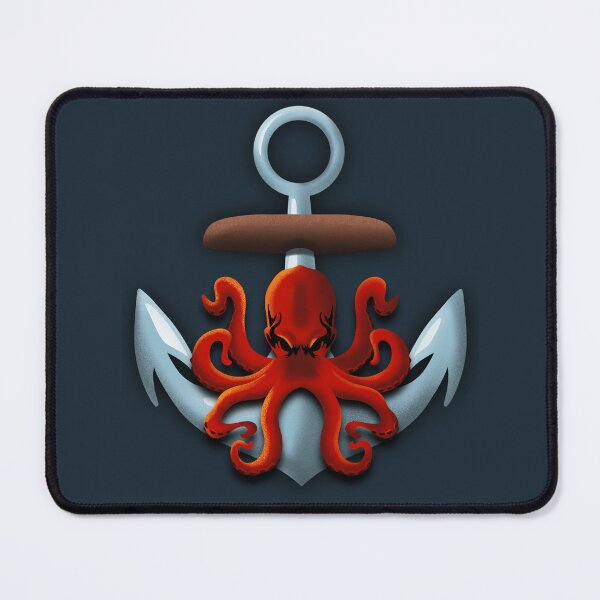 Item preview, Octopus on anchor designed and sold by Artsbykk.