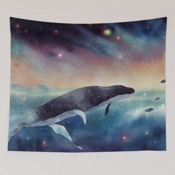 Item preview, Floating Whales designed and sold by AffirmDSG.