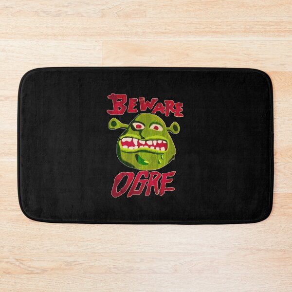 Item preview, Cuidado Ogro  Shrek Beware Ogre  Sticker designed and sold by ToriMoriarty.