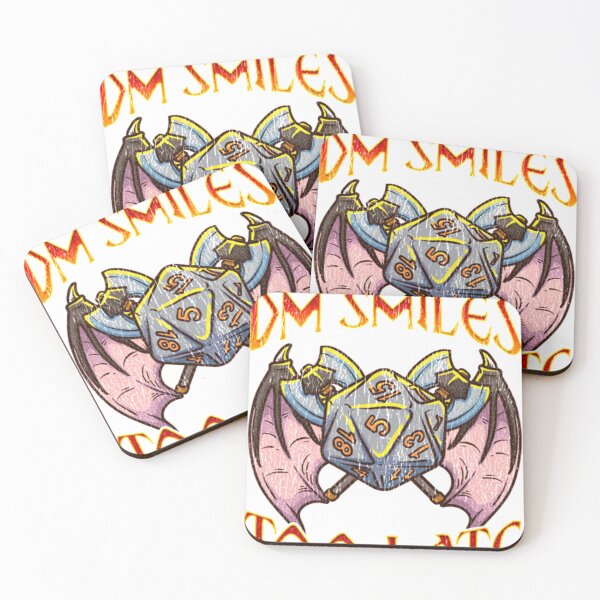 Item preview, When the DM Smiles It_s Too Late Funny Gaming   designed and sold by ShubinaGalle.