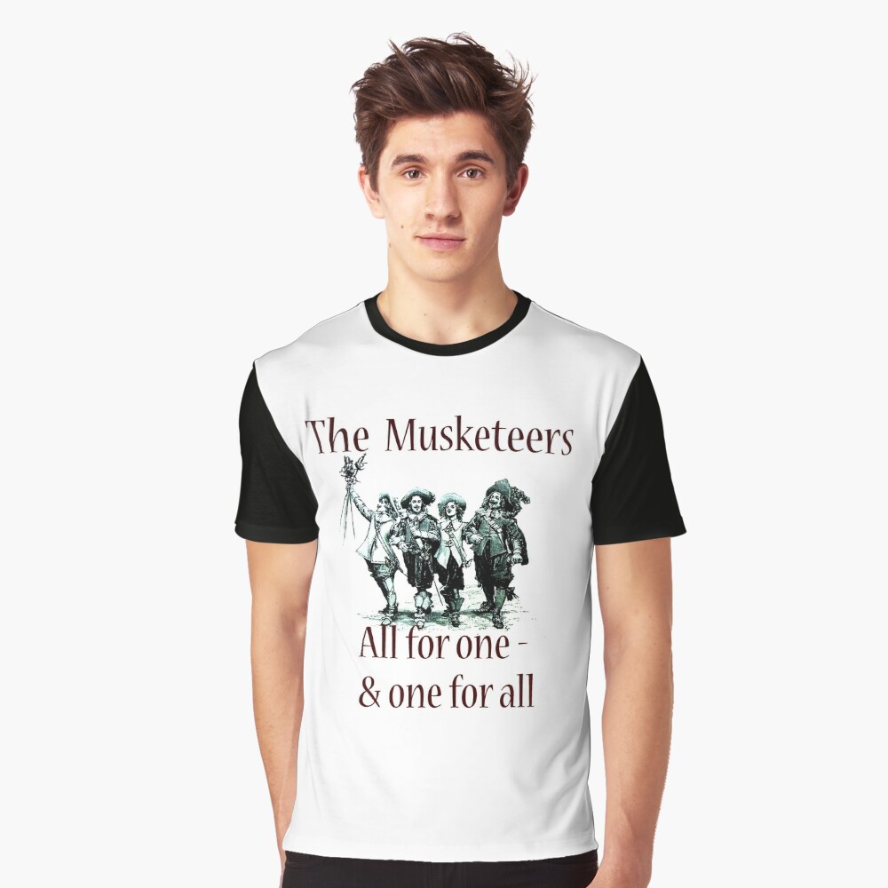 3 musketeers candy shirt