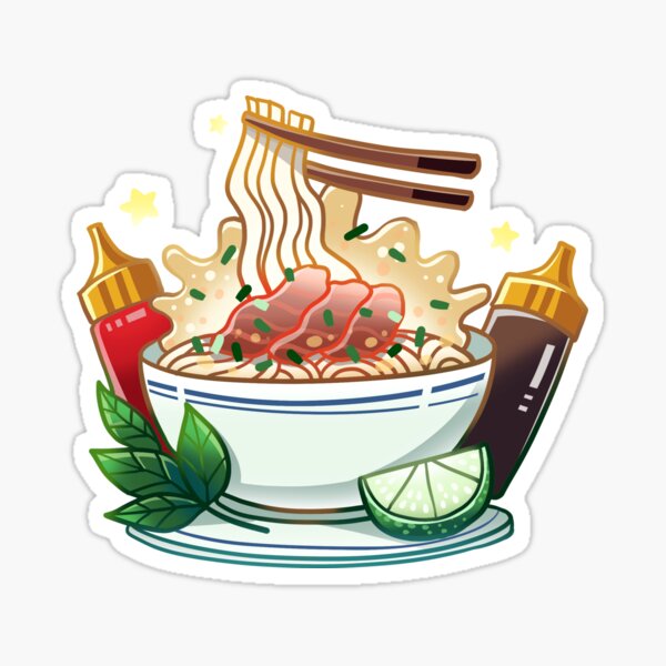 Item preview, Pho Vietnamese noodle soup designed and sold by binhlum.