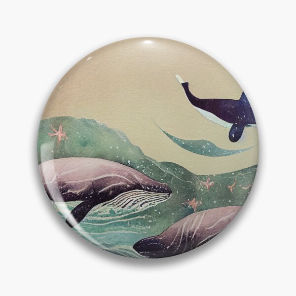 Item preview, Floating Whales II designed and sold by AffirmDSG.