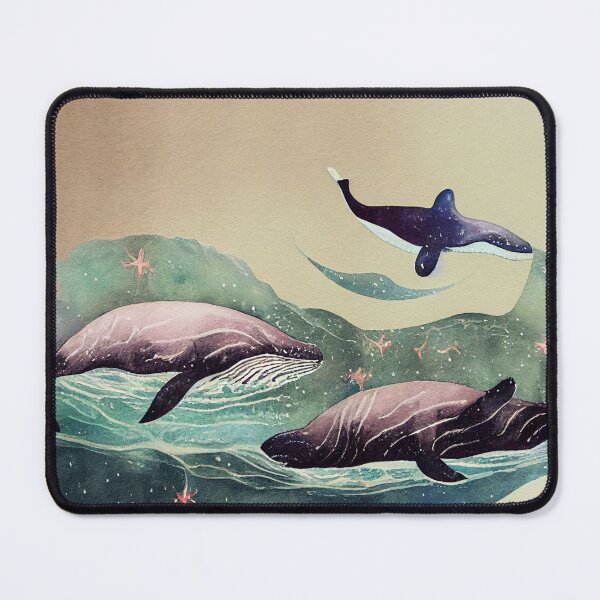 Item preview, Floating Whales II designed and sold by AffirmDSG.
