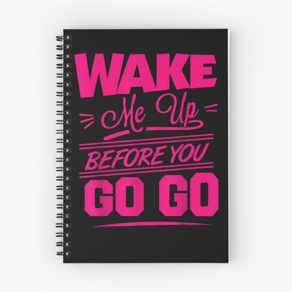 Item preview, wake me up before you go go pink designed and sold by GilbertMertens.