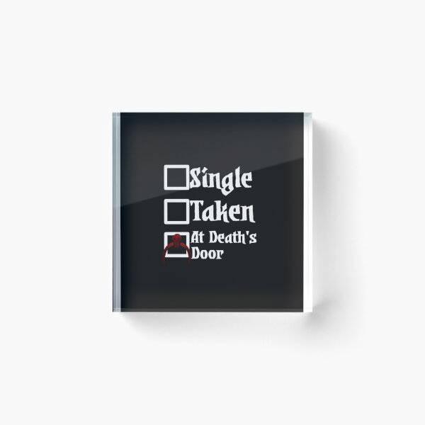 Item preview, Darkest Dungeon - Single Taken At death_s door (for Black and other coloured shirts!) Graphic designed and sold by ShubinaGalle.
