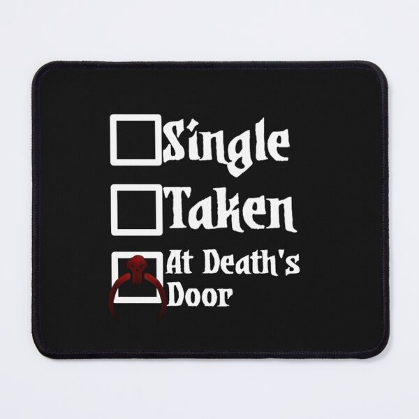 Item preview, Darkest Dungeon - Single Taken At death_s door (for Black and other coloured shirts!) Graphic designed and sold by ShubinaGalle.