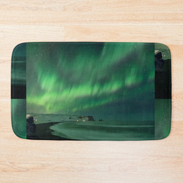 Item preview, Green black beach  designed and sold by GraphicSmartCo.