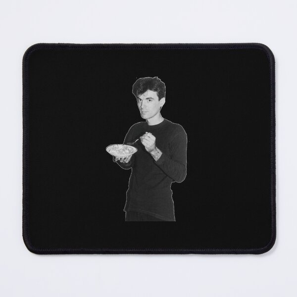 Item preview, David Byrne Talking Heads B&W Transparent  Sticker designed and sold by ToriMoriarty.