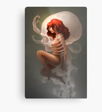 "Constrained" - Illustration Metal Print